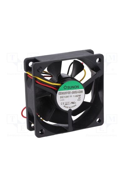 OEM Ventilator DC SUNON EE60201B1-G99, axial, 12VDC, 60x60x20mm, 39,08m3/h, 3...