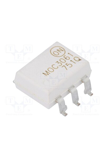 OEM Optotriac ONSEMI MOC3061SM, 4,17kV, Uieş 600V, circuit de comutare în zer...