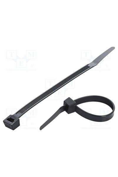 OEM Colier de strângere FIX&FASTEN FIX-S-7.6X150/BK, W 7,6mm, neagră, poliami...