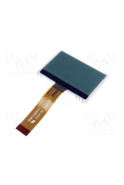 OEM Afişaj LCD DISPLAY ELEKTRONIK DEM128064JFGH-PW, grafic, 128x64, FSTN Posi...