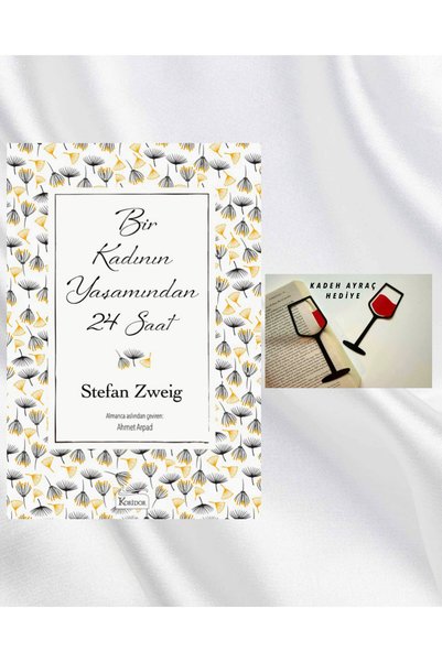 Koridor Yayıncılık 24 Hours from a Woman's Life / Paperback / Bookmark with a...
