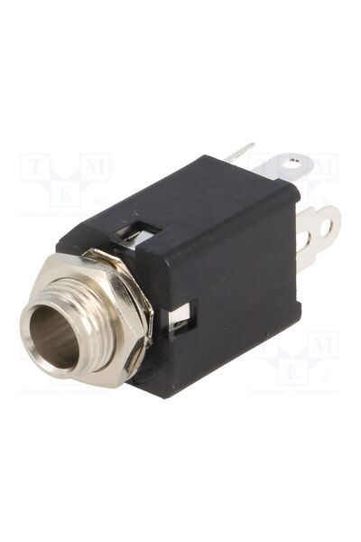 OEM Conector Jack 6,3mm AMPHENOL ACJS-MVS-5, soclu, mamă, stereo,cu întrerupă...