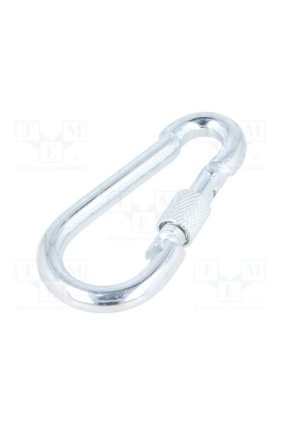 OEM Carabină DROMET D-KSZ.8.80, oţel, pt cabluri, zinc, 8mm, cu protecţie