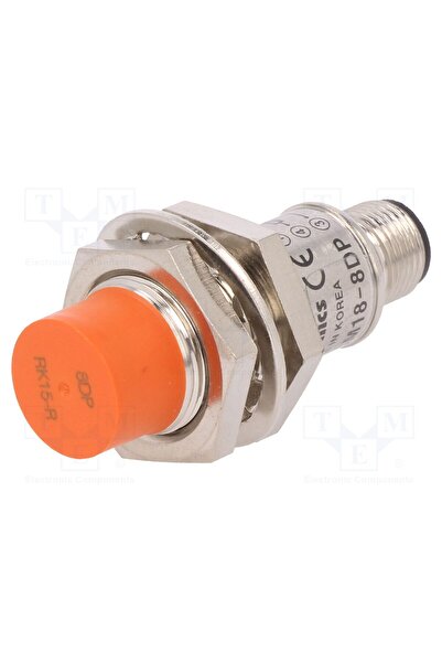 OEM Senzor inductiv AUTONICS PRCM18-8DP, OUT PNP / NO, 0÷8mm, 10÷30VDC, M18, ...