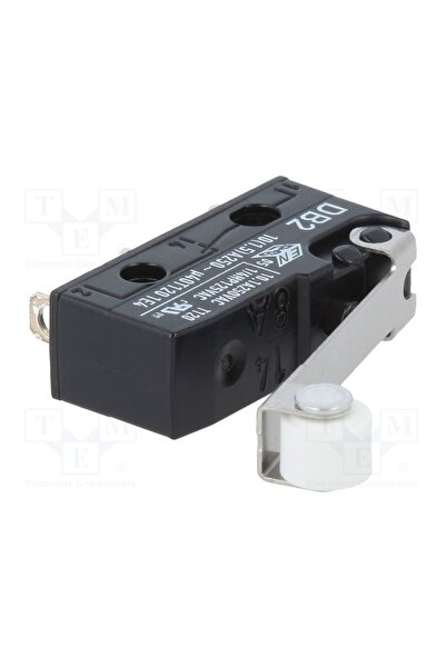 OEM Microîntrerupător SNAP ACTION ZF DB2C-A1RC, 10A/250VAC, 0,1A/80VDC, cu rolă