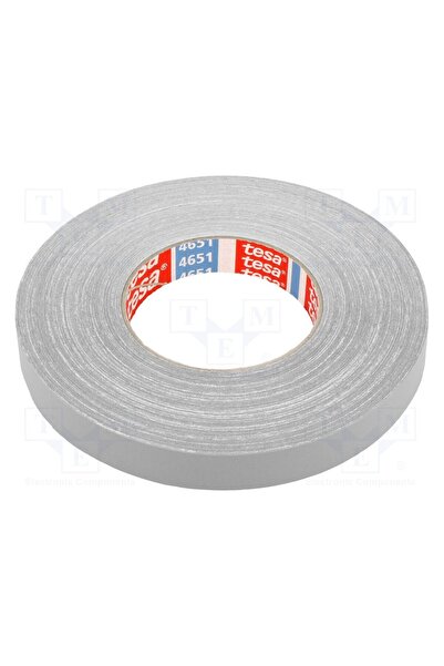 OEM Bandă reparatoare TESA TESA-4651-19GY, W 19mm, Thk 0,31mm, gri, max.130°C...