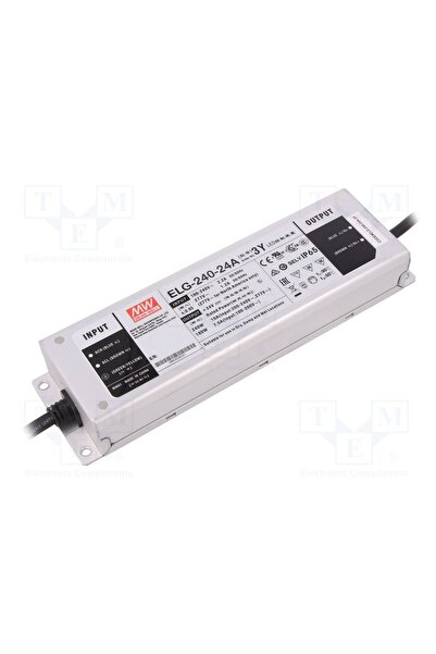 OEM Alimentator pulsatoriu MEAN WELL ELG-240-24A-3Y, LED, 240W, 24VDC, 5÷10A,...