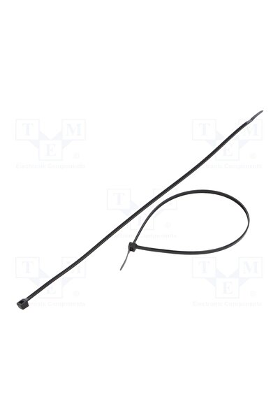 OEM Colier de strângere FIX&FASTEN FIX-S-3.6X300/BK, W 3,6mm, neagră, poliami...