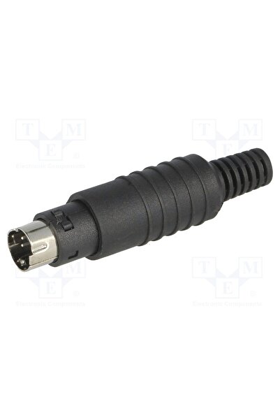 OEM Conector DIN mini LUMBERG MP-371/S4, mufă, tată, PIN 4, cu manşon, lipire...