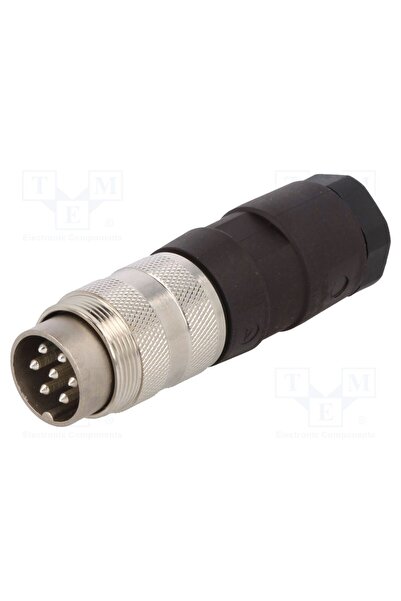 OEM Conector M16 AMPHENOL C091-T3475-002, mufă, tată, PIN 7, 5A, 300V, C091A,...