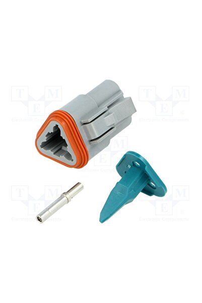 OEM Conector cablu-cablu AMPHENOL AT06-3S-KIT01, mufă, mamă, AT, PIN 3, IP67,...