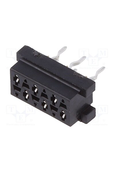OEM Conector Micro-MaTch TE Connectivity 2178710-6/C, soclu, mamă, PIN 6, dre...