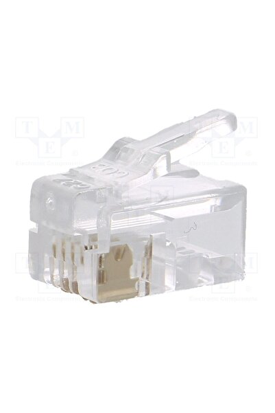 OEM Conector RJ10 LUMBERG P126, mufă, PIN 4, neecranaţi, aurit, 4p4c, 26AWG, IDC