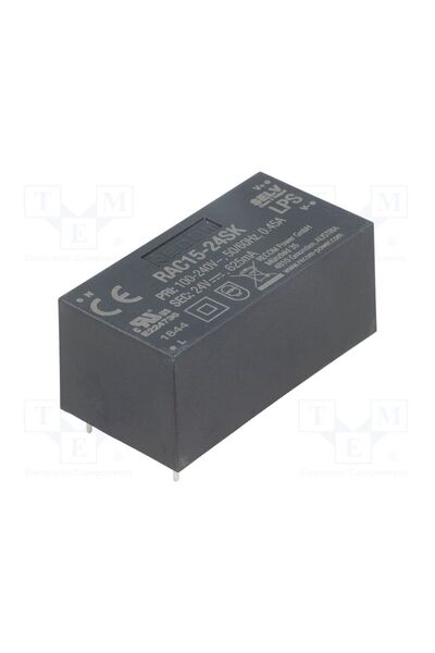 OEM Convertor AC/DC RECOM RAC15-24SK, 15W, Intrare 85÷264VAC, 120÷370VDC, Ieș...