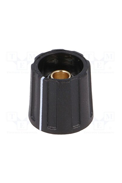 OEM Buton rotativ OKW A2616060, cu indicator, ABS, Øax 6mm, Ø16x15,5mm, neagră