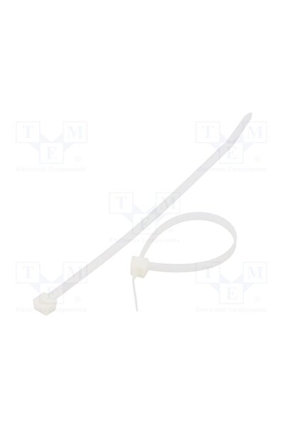 OEM Colier de strângere FIX&FASTEN FIX-S-4.8X160/N, W 4,8mm, naturală, poliam...