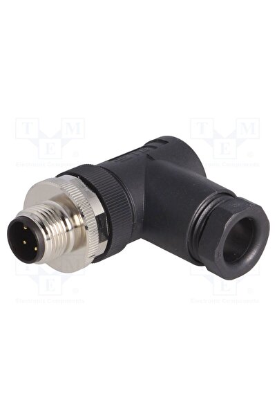 OEM Conector M12 TE Connectivity T4113002041-000, mufă, PIN 4, tată, 250V, în...