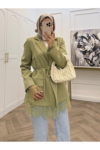 bezenstore DANTELLİ BLAZER CEKET