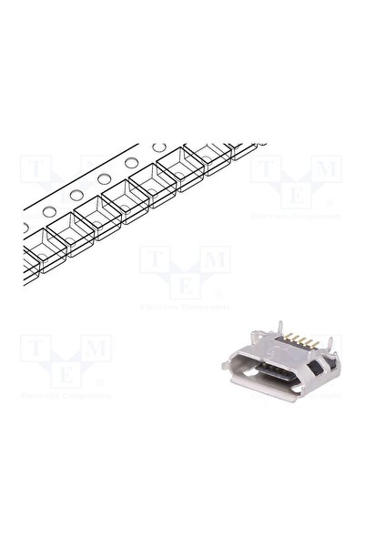 OEM Conector USB B micro AMPHENOL COMMUNICATIONS SOLUTIONS 10103594-0001LF/C,...