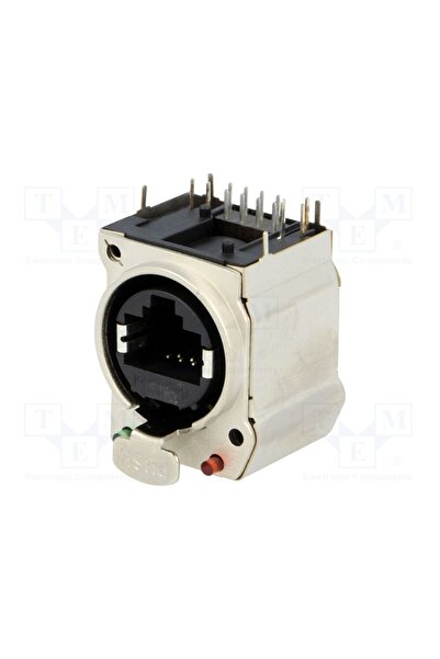 OEM Conector RJ45 AMPHENOL RJX8FB5HRGEB, soclu, XLRnet, PIN 8, Cat 5e, ecrana...