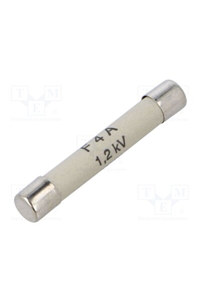OEM Siguranţă SIBA 184000.4, ceramică, 4A, 1,2kVAC, ardere rapidă, 8x50mm