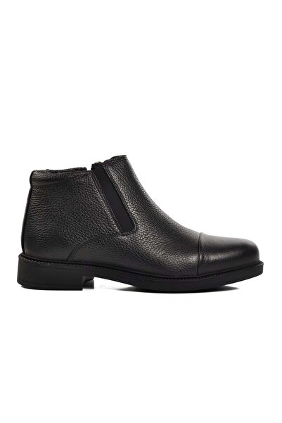 Bulldozer Leather Flooter Fur Boots 271124