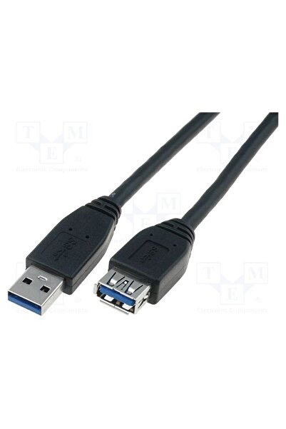 OEM Cablu DIGITUS AK-300203-018-S, USB 3.0, USB A soclu,USB A mufă, nichelat,...