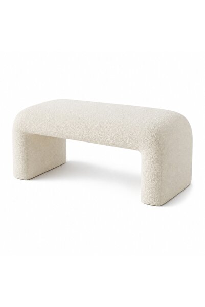 Joynix Bancă tapițată decorativă pentru hol sau dormitor, 100x35x42 cm, mater...