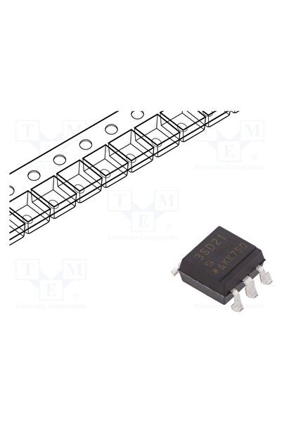 OEM Optotriac SHARP PC3SD21YXPKH, 5kV, circuit de comutare în zero, Gull wing...