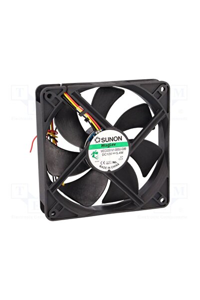 OEM Ventilator DC SUNON MEC0251V1-G99, axial, 12VDC, 120x120x25mm, 183,83m3/h...