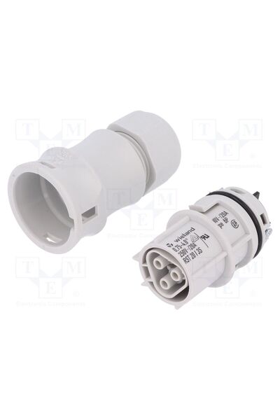 OEM Conector circular WIELAND 96.031.4053.0, mufă, RST, mamă, PIN 3, 250V, 20...