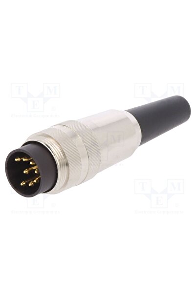 OEM Conector M16 LUMBERG SV80, mufă, tată, PIN 8, 5A, 60V, lipire, pe cablu, ...