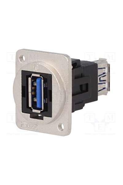 OEM Adaptor CLIFF CP30205NM3, cu mufă USB A, ambidextru, FT, drept, USB 3.0, ...