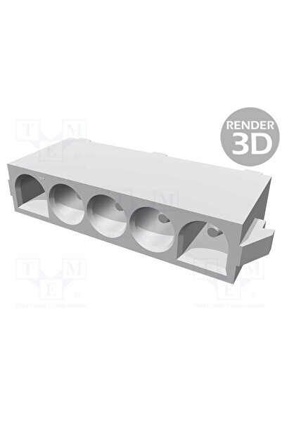 OEM Conector cablu-placă TE Connectivity 640466-1, soclu, tată, PIN 5, Univer...
