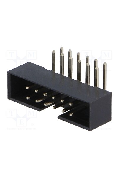 OEM Conector IDC CONNFLY DS1014-12RF1B, soclu, tată, PIN 12, în unghi 90°, TH...