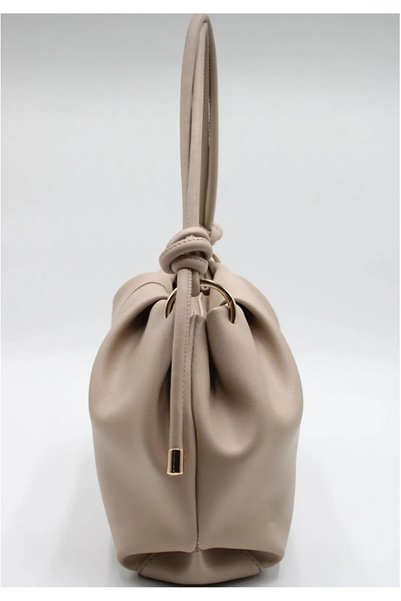 Luvenis Women's Knot Detailed Adjustable Strap Shoulder and Crossbody Bag