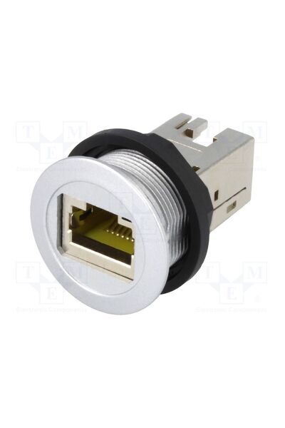 OEM Soclu RJ45 HARTING 09454521560, 22mm, har-port, Ø22,3mm, IP20, argintie, ...