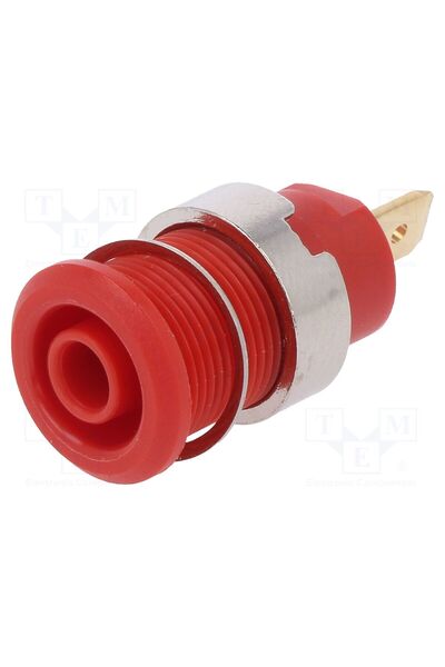 OEM Conector de laborator banană 4mm STÄUBLI SLB4-F-22, soclu, 1kV, 24A, Orif...