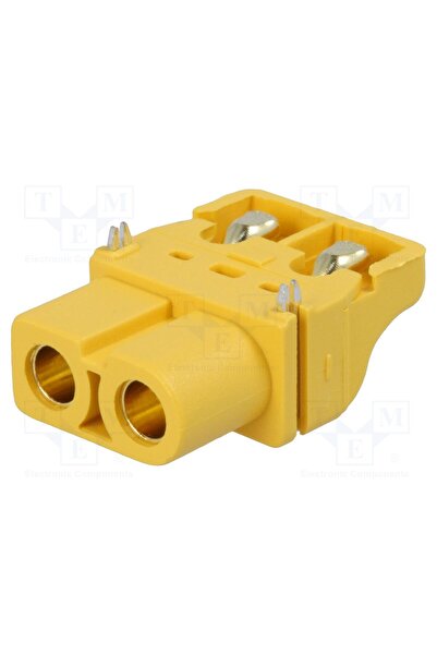 OEM Conector alimentare DC AMASS XT60PT-F, soclu, mamă, XT60, 30A, 500V, PIN ...
