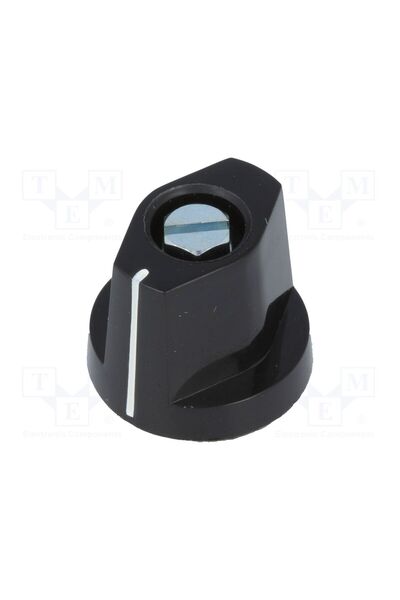 OEM Buton rotativ MENTOR G352.61, cu flanşă,cu indicator, plastic, Øax 6mm, n...