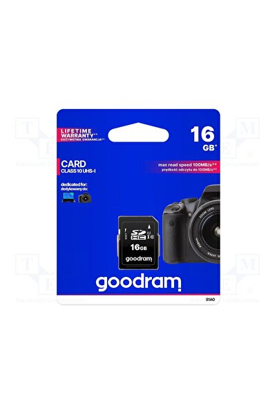OEM Card de memorie GOODRAM S1A0-0160R12, SDHC, 16GB, Clasa 10 UHS U1, R 100M...