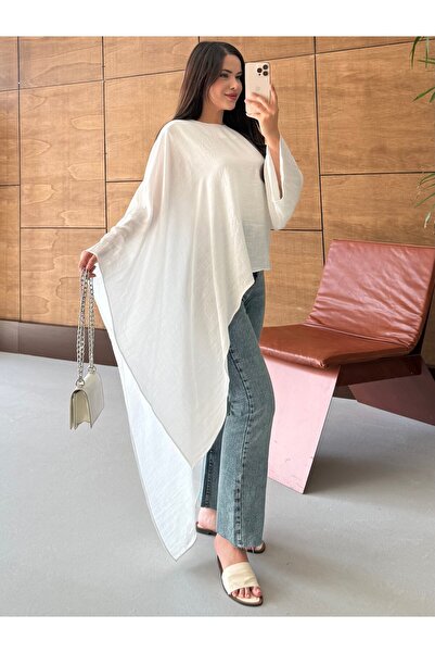 bezenstore PELERİNLİ BLUZ GÖMLEK