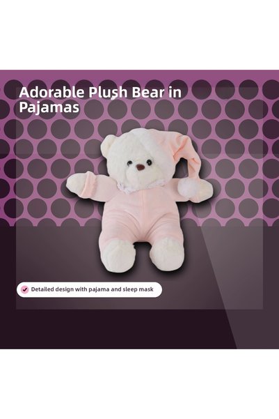 Generic Brand Pink Colored 30 cm Tall Soft Plush Teddy Bear Toy - Adorable De...