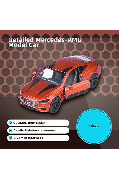 Mercansa سيارة لعبة صغيرة فاخرة من مرسيدس-AMG مقاس 7.5 سم - نموذج واحد قابل ل...