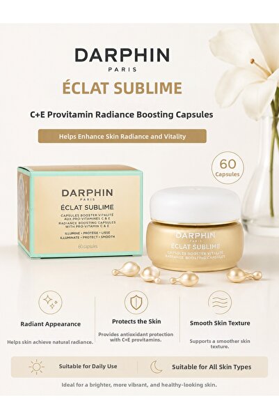 Darphin Eclat Sublime Radiance Boosting 60 Capsules - Care That Revitalizes t...