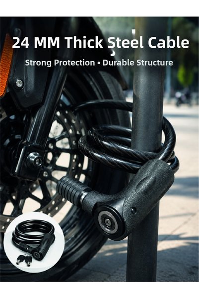 Lisinya Secure Lock System with 2 Keys - Designed for Daily Use -