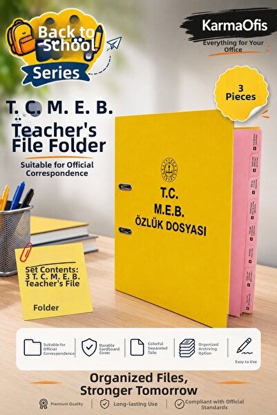 KarmaOfis T.C. M.E.B. Teacher Resume File |   8-Compartment Pink Internal Fil...