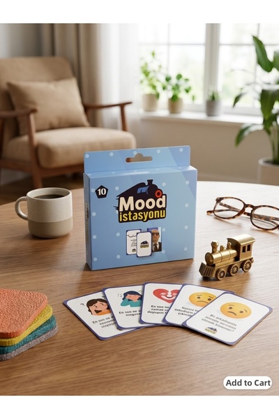 Lisinya Mood Station 10 Fun Cards with Illustrations