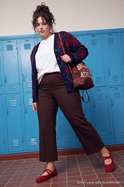 Trendyol Curve Brown