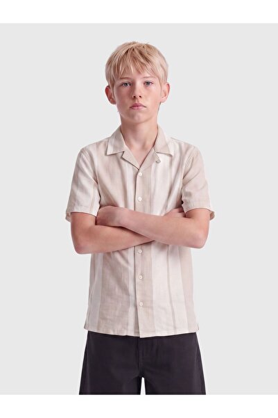Only & Sons Košeľa OSJCAIDEN Ľanová košeľa